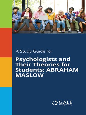 cover image of A Study Guide for Psychologists and Their Theories for Students: Abraham Maslow